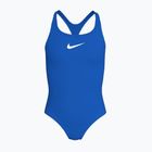 Costum de înot întreg pentru copii Nike Essential Racerback blue crystal