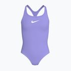 Costum de înot întreg pentru copii Nike Essential Racerback light thistle