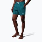 Șorturi de baie pentru bărbați Nike Breaker Logofetti 5" Volley green abyss
