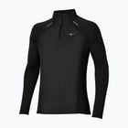 Longsleeve de alergare pentru bărbați Mizuno Active Dryaeroflow Hybrid Long Sleeve Top Black