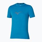 Tricou de alergare pentru bărbați Mizuno Core Runbird Short Sleeve Tee blue jewel