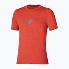 Tricou de alergare pentru bărbați Mizuno Core Runbird Short Sleeve Tee orange