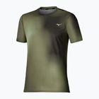 Tricou de alergare pentru bărbați Mizuno Core Graphic Short Sleeve forest night