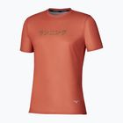 Tricou de alergare pentru bărbați Mizuno Core Graphic Short Sleeve ginger