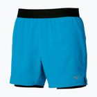 Pantaloni scurți de alergare pentru bărbați Mizuno Core 5.5 Inches 2In1 blue jewel