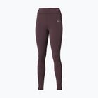 Colanți de alergare pentru femei Mizuno Active Warmalite Long Tight raisin