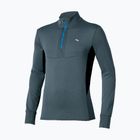 Bluză de alergare pentru bărbați Mizuno Active Warmalite Half Zip Long Sleeve Top dark slate