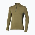 Bluză de alergare pentru bărbați Mizuno Active Warmalite Half Zip Long Sleeve Top martini olive