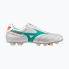 Încălțăminte de fotbal Mizuno Morelia II Elite FG white/arcadia/lava orange