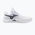 Încălțăminte de volei Mizuno Wave Momentum Elite white/metallic gray/black