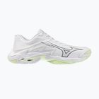 Încălțăminte de volei pentru femei Mizuno Wave Lightning Elite white/balsam green/ambrosia