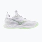 Încălțăminte de volei pentru femei Mizuno Wave Luminous Elite white/aqua gray/ambrosia