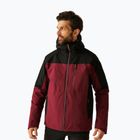 Geacă 3în1 pentru bărbați REGATTA Wentwood dark maroon/black