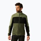 Bluză fleece pentru bărbați REGATTA Ormont oil green/black/olive night