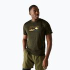Tricou de trekking pentru bărbați REGATTA Fingal dark khaki marl