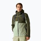 Geacă de ploaie pentru bărbați REGATTA Waterproof Shell Bosfield light sage/dark khaki