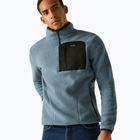 Bluză fleece pentru bărbați REGATTA Frankie Borg Half Zip grey mirage/black