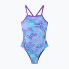 Costum de baie întreg pentru copii Speedo Print Thinstrap pace purple
