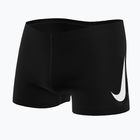 Boxeri de baie pentru băieți Nike Logo Graphic Square Leg black