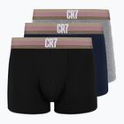 Boxeri pentru bărbați CR7 Basic Trunk 3 perechi 711 multicolour