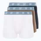 Boxeri pentru bărbați CR7 Basic Trunk 3 perechi 712 multicolour