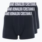Boxeri pentru bărbați CR7 Basic Trunk 3 perechi 2765 black