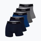 Boxeri pentru bărbați CR7 Basic Trunk 5 pairs 2344 multicolour