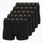 Boxeri pentru bărbați CR7 Basic Trunk 5 perechi 2352 black