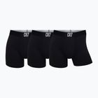 Boxeri pentru bărbați CR7 Trunk Airmesh 3 pack black