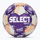 Minge de handbal SELECT Ultimate Replica Orlen Superliga v24 EHF grey/purple mărimea 0