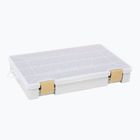Cutie de pescuit Westin W3 Tackle Box 27,5 x 18,5 x 4,5 cm grey/clear