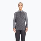 Bluză termoactivă pentru femei Dovre Wool Organic Half Zip grey