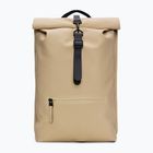 Rucsac de oraș Rains Rucksack Rolltop 13 + 4 l sand