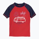 Tricou de baie Color Kids Print roșu CO7201304552