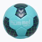 Minge de handbal pentru copii Hummel Classic HB Jr light blue/marine/green size 0.0