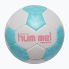 Minge de handbal Hummel Classic Energizer off white/light blue/marine size 0