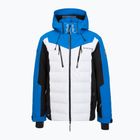 Geacă de schi pentru bărbați BERGSON Velox Stx ibiza blue/white