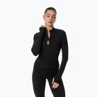 Bluză de antrenament pentru femei Cardio Bunny Zipper Blouse black