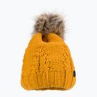 Șapcă de iarnă pentru femei cu șemineu Horsenjoy Mirella miere 2120504