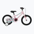 Bicicletă pentru copii KROSS Mini 4.0 pink/mint/gloss