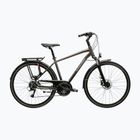 Bicicletă de trekking pentru bărbați KROSS Trans 4.0 brown/silver/gloss