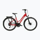 Bicicletă trekking pentru femei KROSS Trans 5.0 In red/silver/gloss