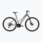 Bicicletă de cross pentru femei KROSS Evado 4.0 In grey/pink/gloss