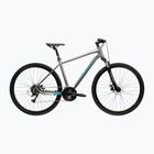 Bicicletă cross KROSS Evado 3.0 grey/teal/gloss