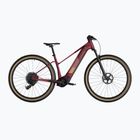 Bicicletă electrică pentru femei KROSS Influx Hyb 4.0 W 29 el. 800 Wh ruby/burgundy/gloss