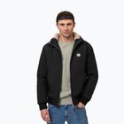 Geacă de iarnă pentru bărbați Pitbull Sherpa Hooded black