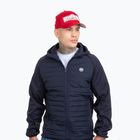 Jachetă cu glugă pentru bărbați Pitbull West Coast Dillard cu glugă Dark Navy