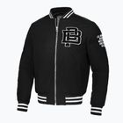 Jachetă pentru bărbați Pitbull West Coast Silverwing Padded Varsity black
