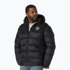 Jachetă de iarnă pentru bărbați Pitbull West Coast Greyfox Hooded Quilted black