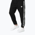 Pantaloni de trening Pitbull West Coast pentru bărbați Tape Logo Terry Group negru